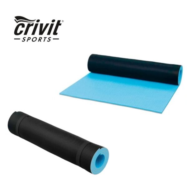 Crivit Sports fitness mat is made from 100% toxin free materials, so you can enjoy a healthy and sustainable workout.