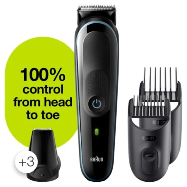 Braun trimmer control from head to toe