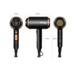 Save money and time with Kemei’s compact and lightweight hair dryer