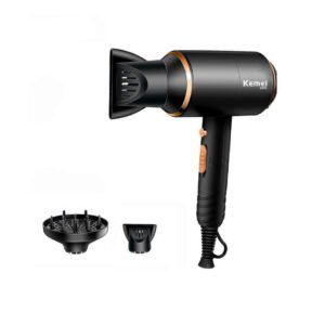 Kemei 4000W Ionic Hair Dryer with Diffuser Head