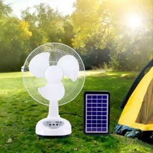 LIFEDRIVE 12” Solar Table Fan