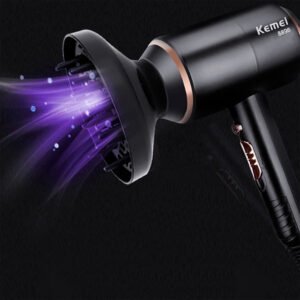 Kemei 4000W Ionic Hair Dryer with Diffuser Head