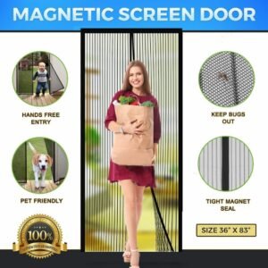 Magic Mesh Mosquito Blocker Insect Net Fly Curtain