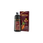 MEIDU Hair Dye Shampoo: 500ml Capacity, Original Packaging.