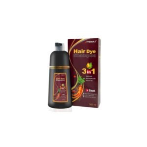 Meidu Hair Dye Shampoo, 3-in-1 Natural White Hair Dye 500ml