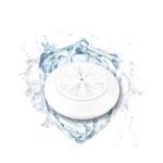 Ultrasonic turbine highlighted in mini washing machine image.