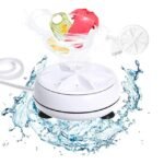 Powerful and compact mini washing machine for small articles.