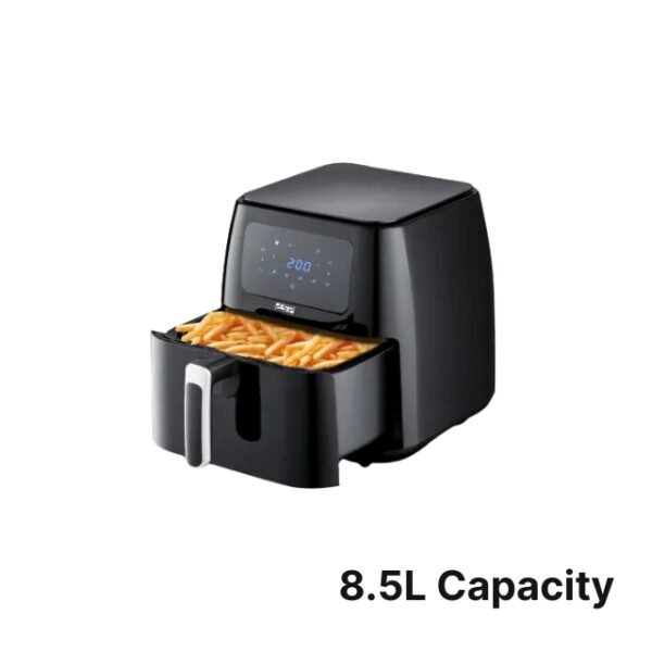 Extra large 8.5L capacity DSP air fryer, perfect for serving your loved ones.