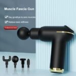 Powerful fascial massaging gun for quick pain relief.