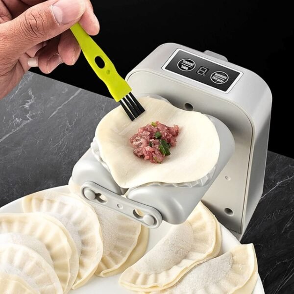 Complementary Accessories: Brush and Filling Spoon with Dumpling Maker.