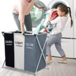 Stylish Modern Laundry Basket for Home Storage.