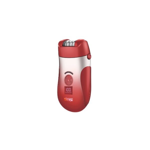 Sleek and Stylish Red DSP Lady Trimmer for Effortless Grooming.