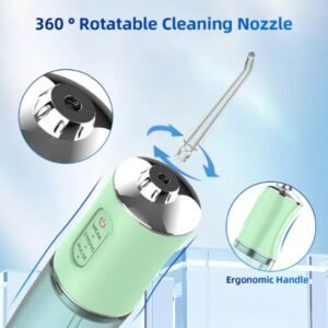 Dental Water Flosser with 4 Nozzle Tips