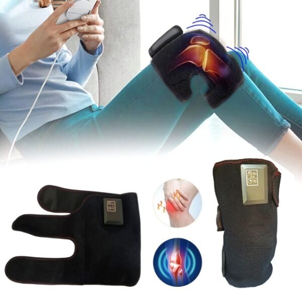 Powerful Vibrating Kneepad Massager for Deep Pain Relief!