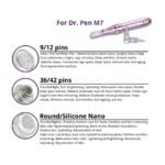 Various Needle Dimensions: 9/12, 36/42, and Round/Silicone Nano.