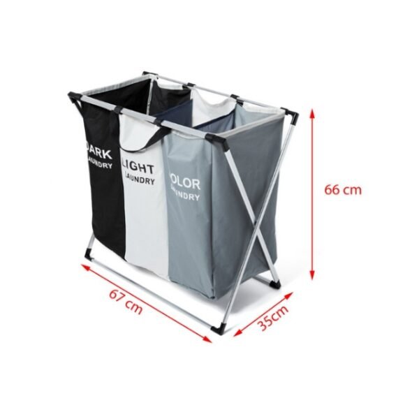 Large Capacity Laundry Basket with Lightweight Design.