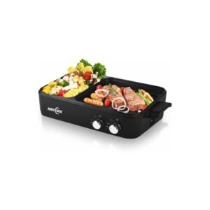 Audecook Hot Pot & Grill, 2-in-1 Electric Cooker