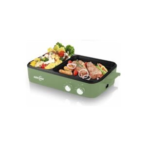 Audecook Hot Pot & Grill, 2-in-1 Electric Cooker