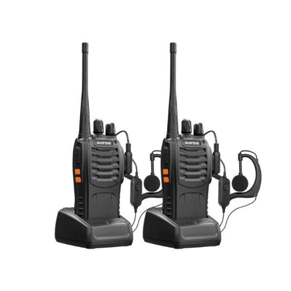 Baofeng Walkie Talkies with Enhanced Sound Quality Ear Plug