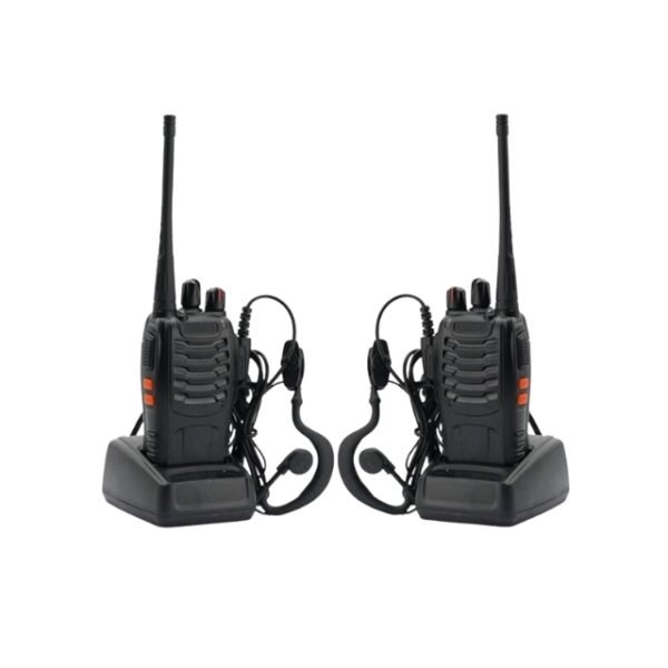 Sleek Black Baofeng Walkie Talkies