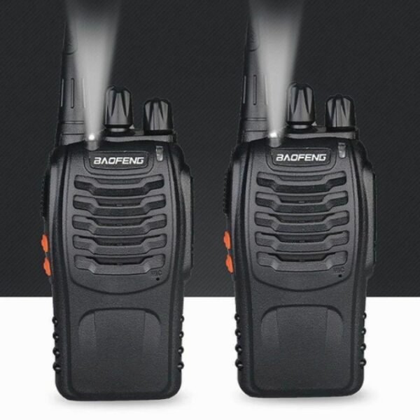 Baofeng Walkie Talkies Lighting Up the Night