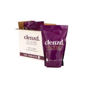 Dishwasher Tablets Clenzd, All-in-One Stain Removal Tablets