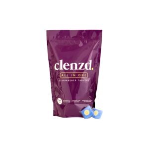 Dishwasher Tablets Clenzd, All-in-One Stain Removal Tablets