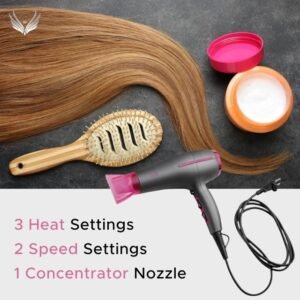 Easy Home Hair Dryer, Ionic German Blow Dryer