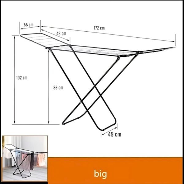 Portable and Foldable Laundry Drying Rack - Airer JACK.