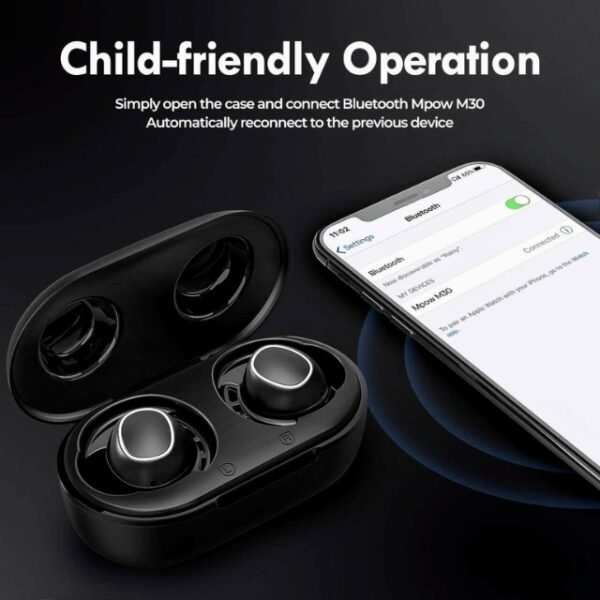 Child-friendly M30 headphones.