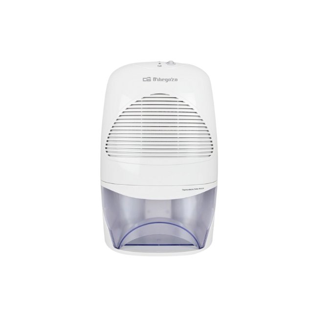 Compact and Lightweight: Orbegozo Dehumidifier, 24.5 x 36 x 18.5 cm.