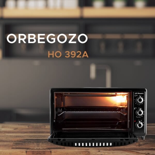 Rustic black Orbegozo Horno Electrico.