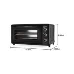 Compact Orbegozo oven - 44 x 63.5 x 33 cm; 11.16 kg.