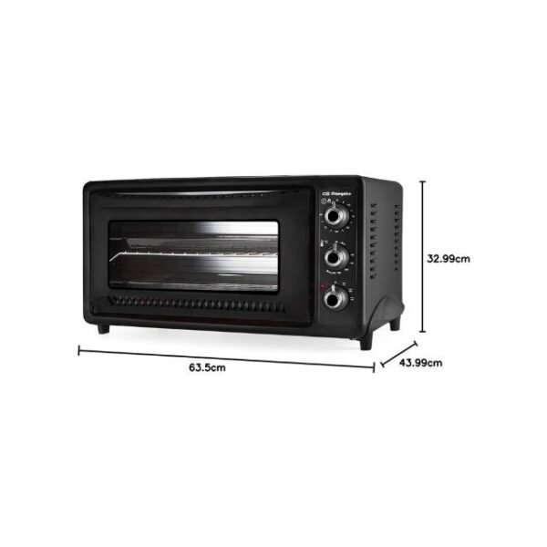 Compact Orbegozo oven - 44 x 63.5 x 33 cm; 11.16 kg.