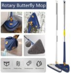 Triangular Head Butterfly Mop for Hard-to-Reach Corners.