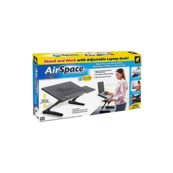 Air Space laptop table in gift-ready packaging.