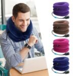 Lightweight and portable – Our Cervical Neck Traction Pillow for home or office.