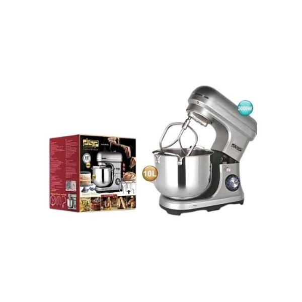 Massive DSP 10L Stand Mixer Package on White Background.