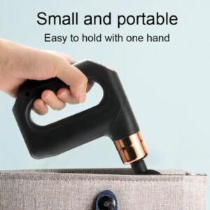 Mini Fascial Massage Gun, Portable with 4 Heads