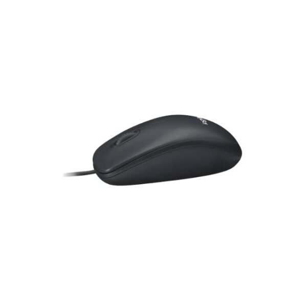 Three-button Logitech Optical Mouse for all your needs.