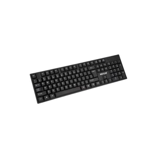 Ergonomic Mixie X7 keyboard with mechanical keys for home and office.