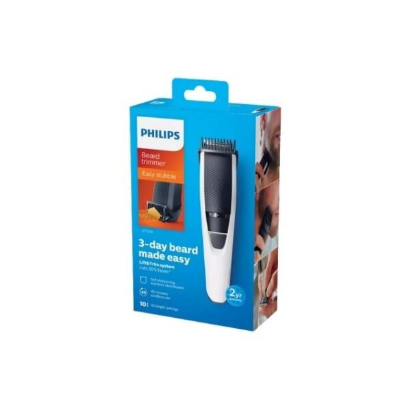 Philips 3000 series trimmer comes inside a neat package that's suitable for gifts.