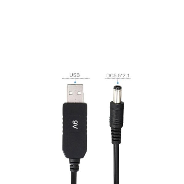 This UPS router charging cable, set against a pristine white background, ensures you never lose your internet connection, offering peace of mind and endless online adventures.