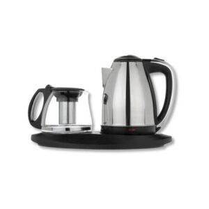 Silvercrest Electric Kettle – 2L with Glass Teapot for Coffee & Tea