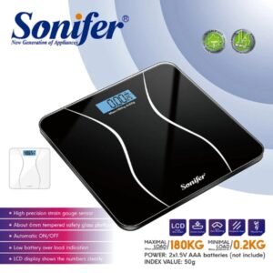 Sonifer SF-1903 Body Scale with LCD and 6mm Glass