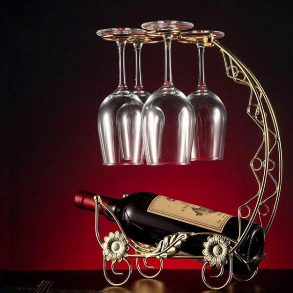 Vintage dragon boat wine rack suitable for home, restaurants, and special events.