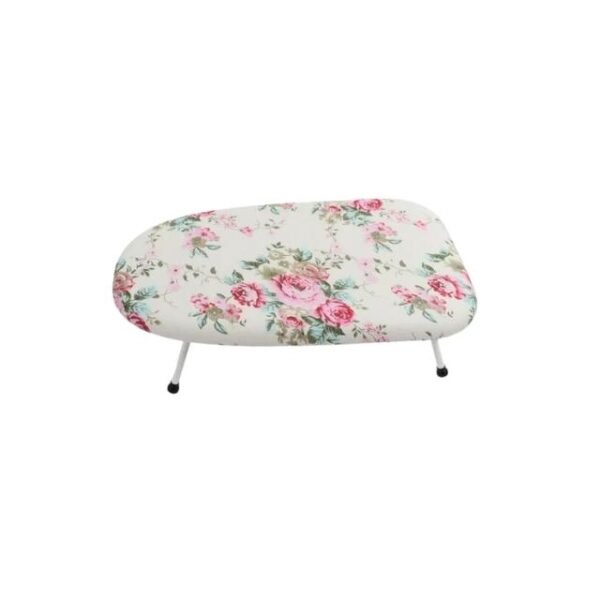 Stylish Floral Ironing Board with robust iron legs and modern floral design.