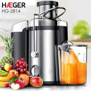 Haeger HG2805 Juice Extractor with Pulp and Juice Cup