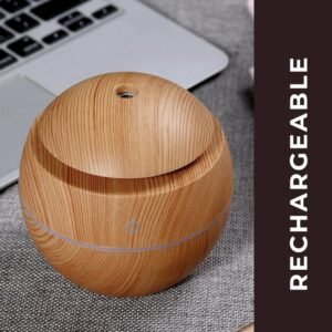 Modern Air Freshener, Rechargeable with Ambient Light