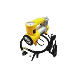 Pro Cyclone Air Compressor, Tire Inflator with Flashlight